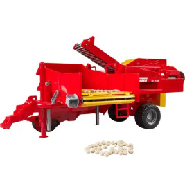 Bruder 02130 Grimme SE 75-30 Kartoffelvollernter mit Karoffelimitaten