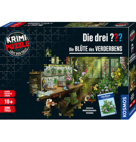 Krimi-Puzzle: Die drei ??? - Die Blüte des Verderbens