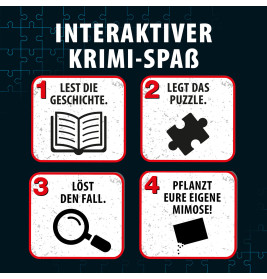Krimi-Puzzle: Die drei ??? - Die Blüte des Verderbens