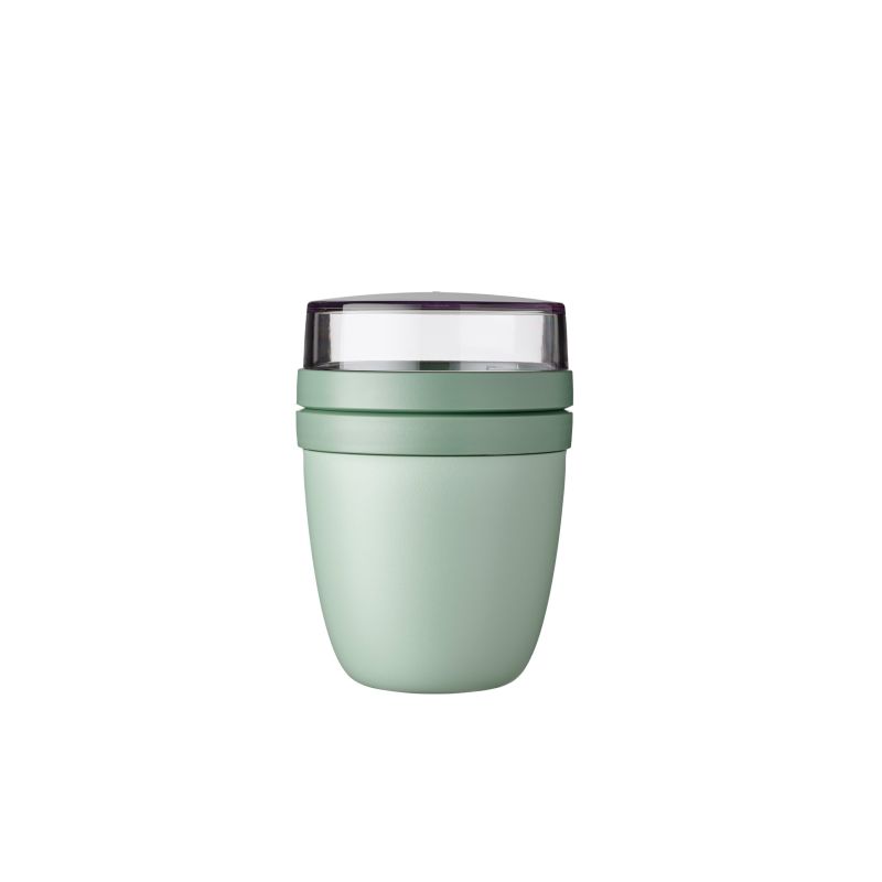 Lunch pot ellipse - nordic sage