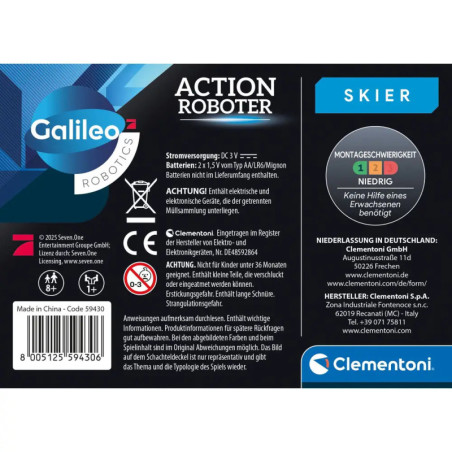Galileo Action Roboter - Skier