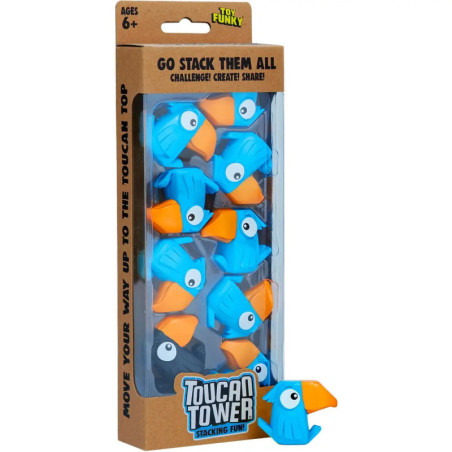 Toucan Tower Stacking Fun