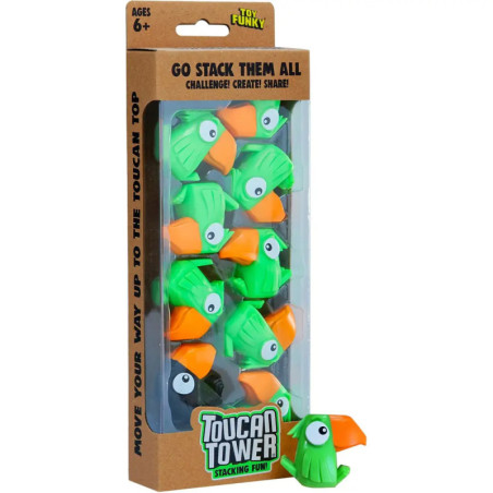 Toucan Tower Stacking Fun