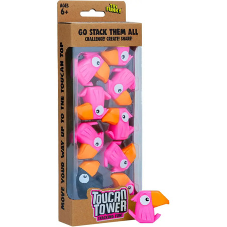 Toucan Tower Stacking Fun