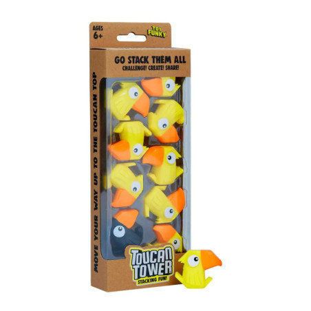 Toucan Tower Stacking Fun