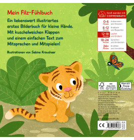 Wo ist Papa, kleiner Tiger?
