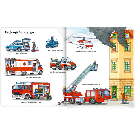 Löschen,baggern,pflügen - Mein Fahrzeuge Wörterbuch