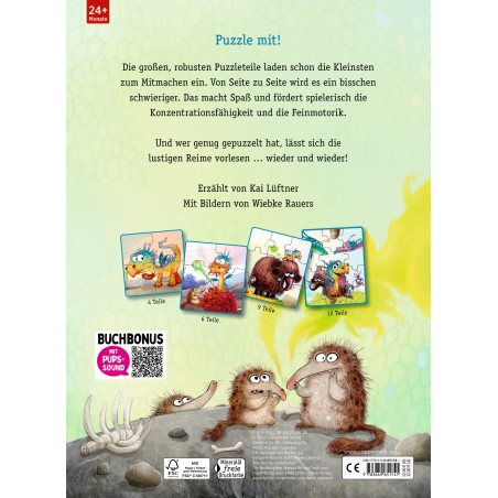 Furzipups - Buch mit 4 Puzzle