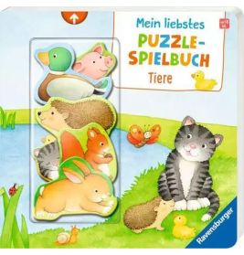 Mein liebstes Puzzle-Spielbuch Tiere