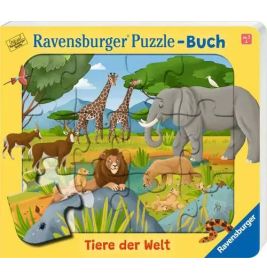 Ravensburger Puzzle-Buch Tiere