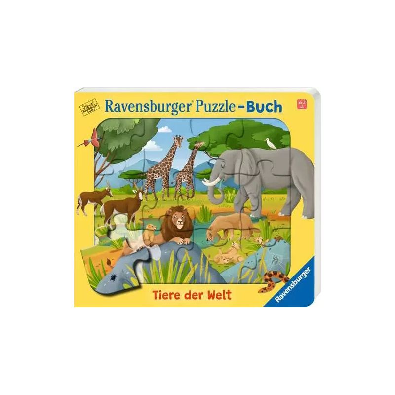 Ravensburger Puzzle-Buch Tiere