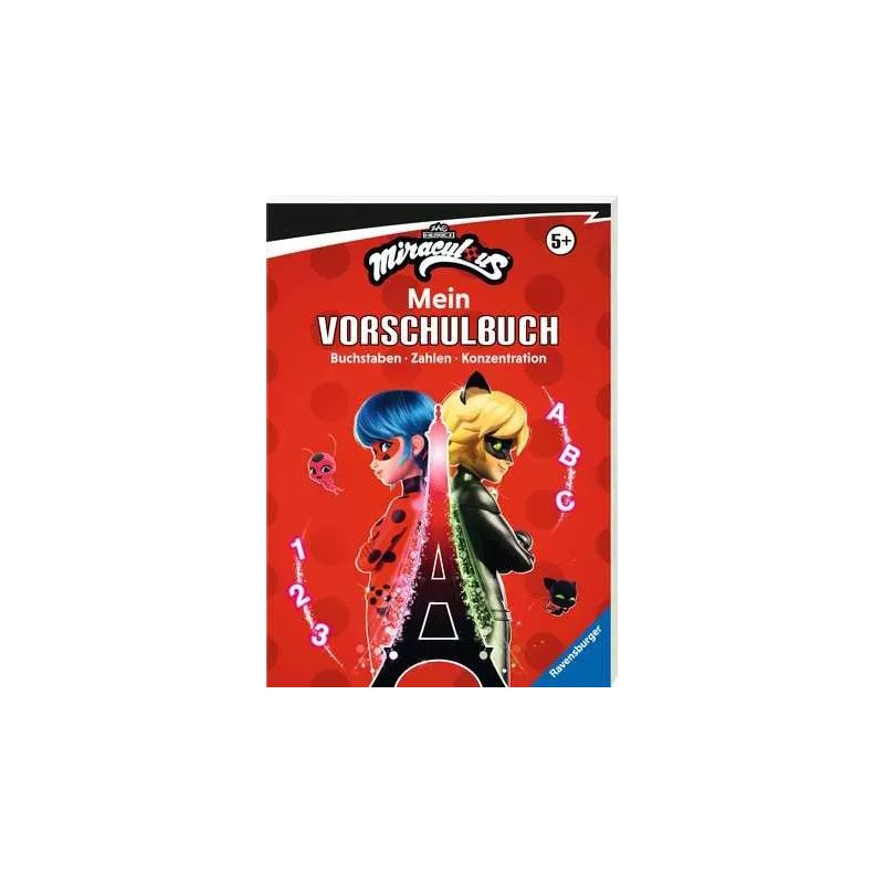 Mein grosses Vorschule Miraculaus Buchstaben