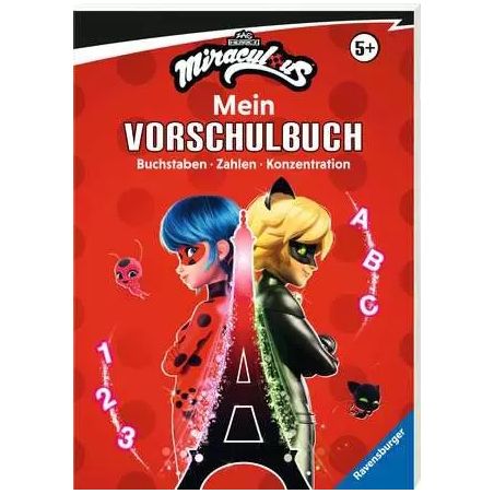 Mein grosses Vorschule Miraculaus Buchstaben