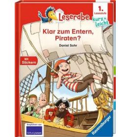 Leseraben - 1. Lesestufe Kurz Klar zum Entern, Piraten