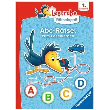 Leserabe Rätselspass- Abc- Rätsel zum Lesenlernen