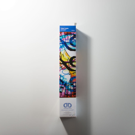 DIAMOND DOTZ Bunte Noten 40x27 cm