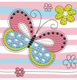 Diamond Painting Mini Schmetterling