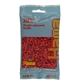 Hama Perlen 1000 Stck. Kirschrot