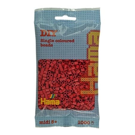 Hama Perlen 1000 Stck. Kirschrot