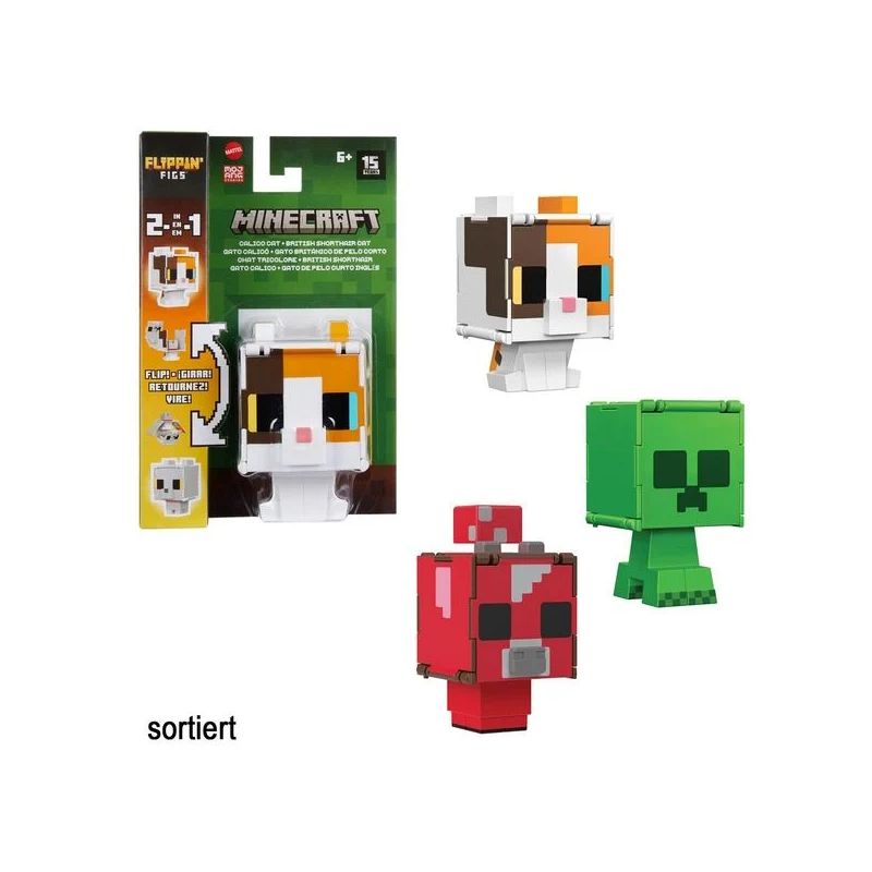 Minecraft FlippinFigure Sortiment
