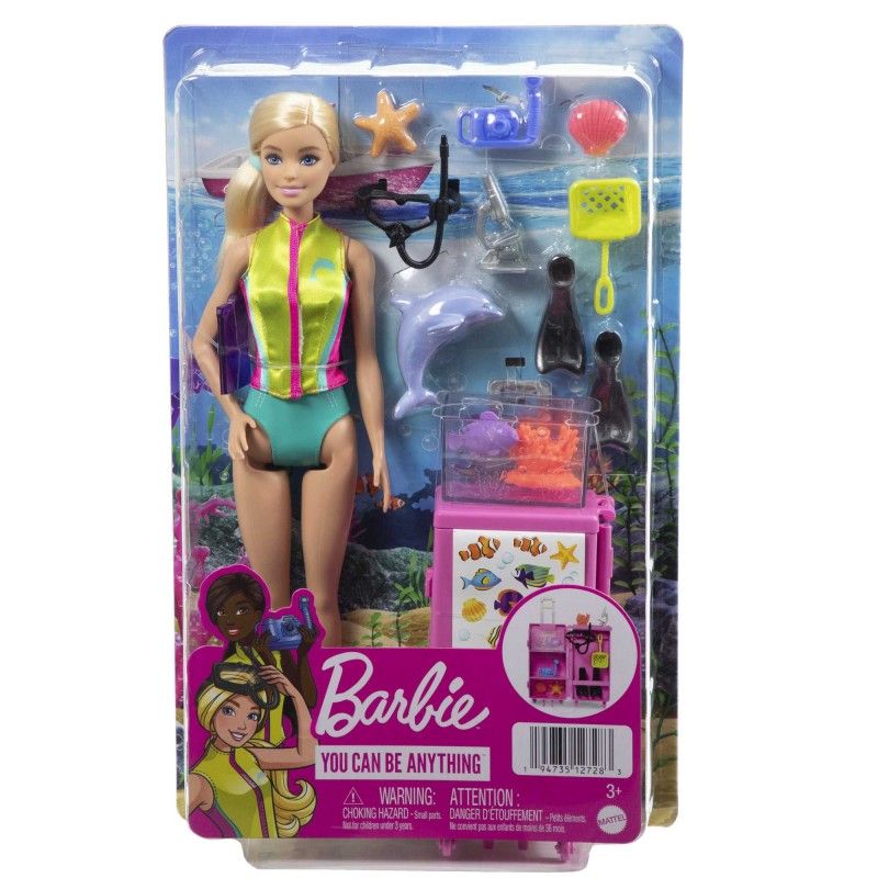 Mattel HMH26 Barbie Marine Biologist Playset