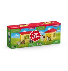 Bundle Farm World Hundehütte + Hühnerstall
