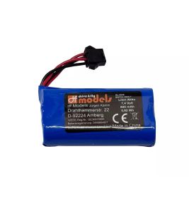 Lilon Akku 7,4 Volt 800 mAH