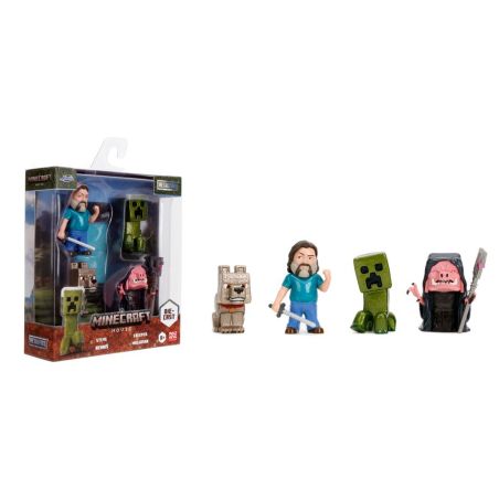 Minecraft Movie 4-Pack 2,5 Figures