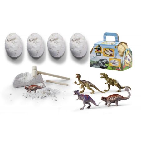 NW Dinos zum Ausgraben, 4 Stüc k