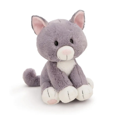 Kuscheltier Katze grau 20cm sitzend GREE