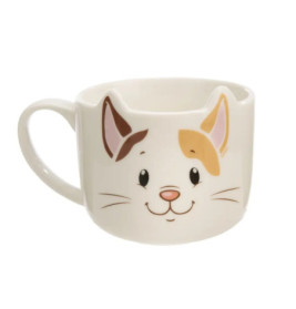 Tasse Glückskatze 350ml 9x9,5cm