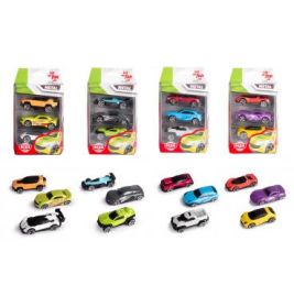 Die-cast Vehicles 3 Pack, 4 so rtiert