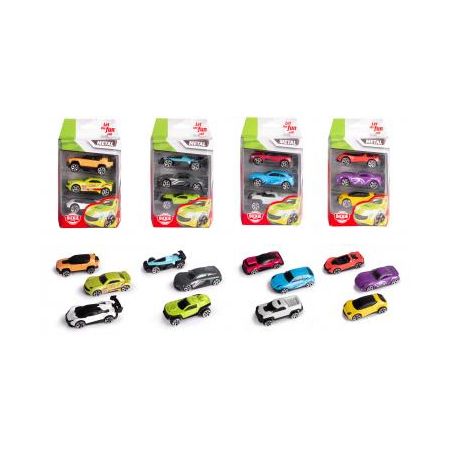 Die-cast Vehicles 3 Pack, 4 so rtiert
