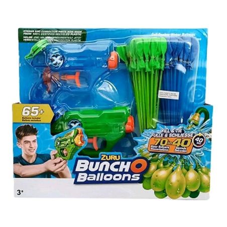 Buncho Balloons Wasserpistole, 2er Pack inkl. 70 Wasserbomben