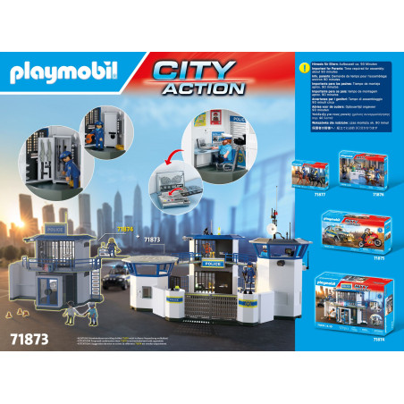 Polizei-Kommandozentrale