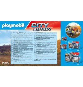Verfolgungsjagd mit Polizei Pick-Up
