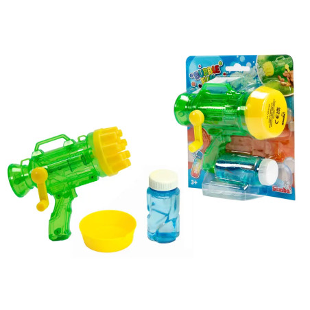 Bubble FunSeifenblasenpistole mit Kurbel