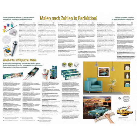 Malen nach Zahlen - American Diner