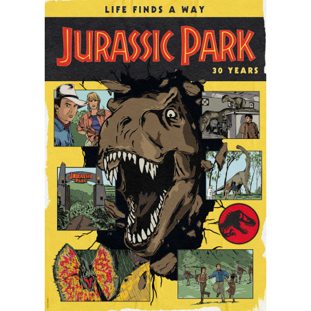 Puzzle Jurassic Parc: Life fin ds a way - 1000 Teile