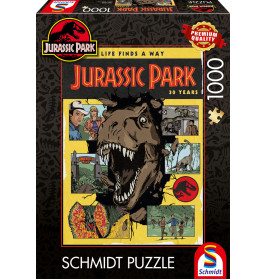 Puzzle Jurassic Parc: Life fin ds a way - 1000 Teile