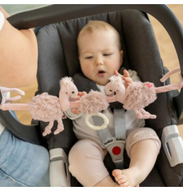 Kinderwagenkette Flamingo