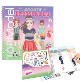 TOPModel Dress Me Up Stickerbuch Sports