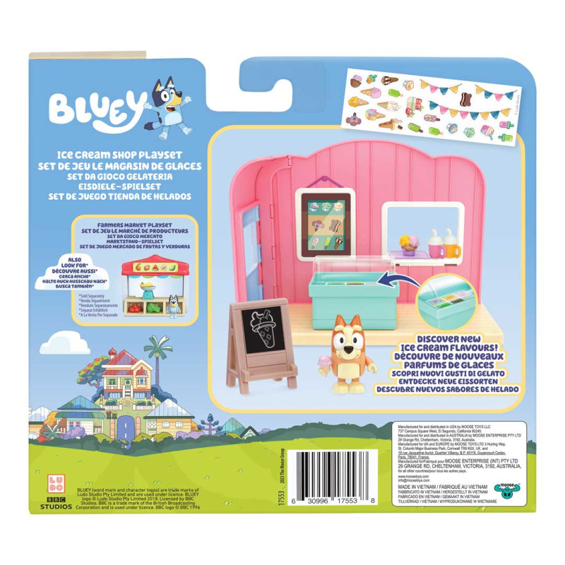 BLUEY Mini-Spielset Ice Cream Shop