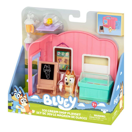 BLUEY Mini-Spielset Ice Cream Shop