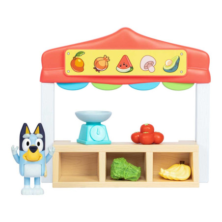 BLUEY Mini-Spielset Farmers Ma rket