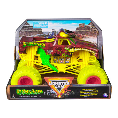 MNJ Die Cast 1:24 El Toro Loco neon