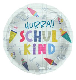 Folienballon Schulanfang 43 cm inkl. Ballongas