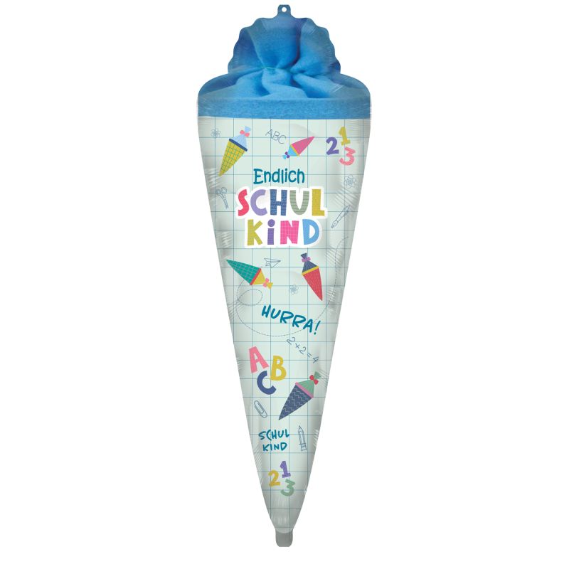 Folienballon Schultüte 110 cm inkl. Ballongas
