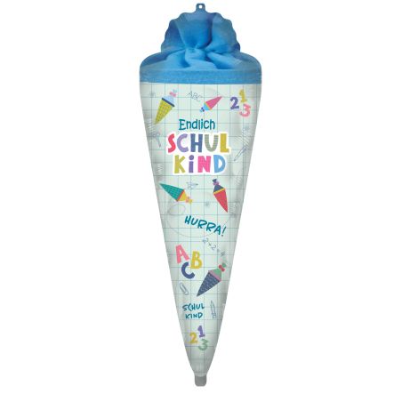 Folienballon Schultüte 110 cm inkl. Ballongas