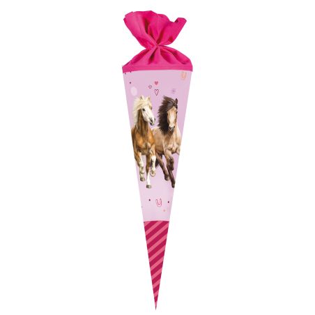 Schultüte Coppenrath - Pferdefreunde 3 70 cm rund